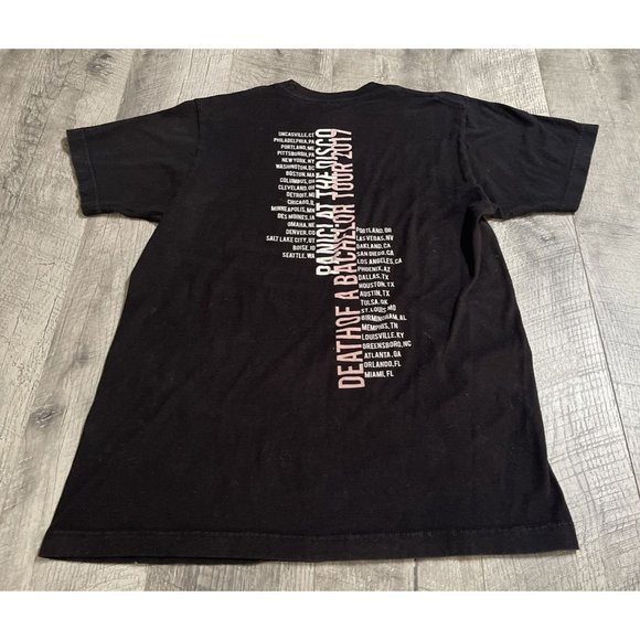 Panic At The Disco Shirt Mens Medium Black Concert Tee Death Bachelor Tour 2017 - Picture 2 of 9